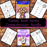 Turkey Trouble Series Comprehension Task Cards/Scoot Activ