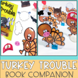 Turkey Trouble Speech Therapy Thanksgiving Book Companion NOW WITH BOOM CARDS