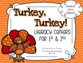 Turkey, Turkey! Literacy Centers for 1st & 2nd Grade