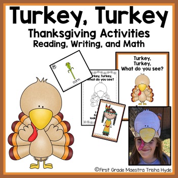 Preview of Thanksgiving Turkey Turkey