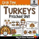 Turkey Unit | Lesson Plans - Activities for Preschool Pre-K