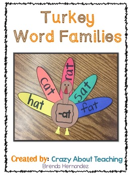 Preview of Turkey: Word Families