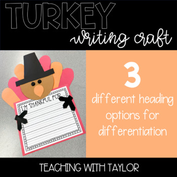 Preview of Turkey Writing Craft