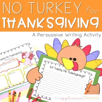 Preview of Turkey Writing Thanksgiving Persuasive Writing Craft