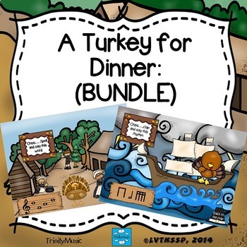 Preview of Turkey for Dinner (BUNDLE)