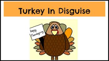 Preview of Turkey in Disguise Digital Learning