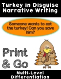 Turkey in Disguise Narrative Writing