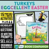 TURKEY'S EGGCELLENT EASTER activities READING COMPREHENSIO