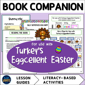 Preview of Easter Book Companion for Use with Turkey's Eggcellent Easter Speech Therapy