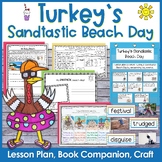 Turkey's Sandtastic Beach Day Lesson, Book Companion, and Craft