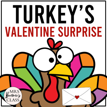 Preview of Turkey's Valentine Surprise | Book Study Activities and Craft