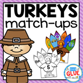 Turkeys Match-Ups Bundle