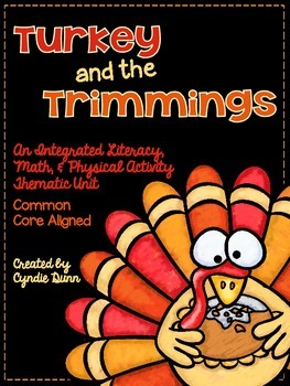 Preview of Turkeys Thematic Unit Integrated Unit November Activities