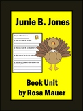 Turkeys We Have Loved and Eaten Junie B. Jones Thanksgivin