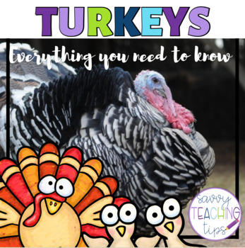 Preview of Turkeys - a Thanksgiving Non-Fiction Science Unit