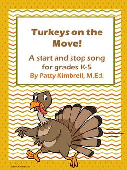 Preview of Turkeys on the Move! Song Lesson