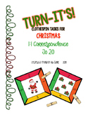Turn-It's: Christmas Themed Clothespin Task for 1:1 Corres