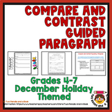 Guided Writing Compare and Contrast Paragraph Frames Chris