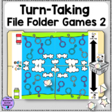 Turn Taking File Folder Games with Shapes for Autism and S