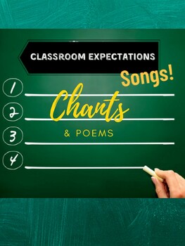Preview of Turn Your Classroom Expectations into a Song, Poem or Chant!