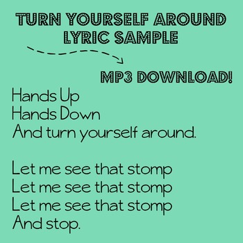 Preview of Turn Yourself Around: Movement and Action Song MP3
