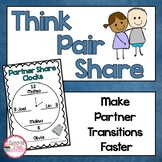 Think Pair Share Partners or Buddy Partners