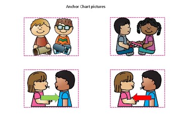 Turn And Talk Clipart - Talk Turn Anchor Chart Charts Kindergarten ...