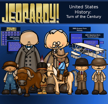 Preview of Turn of the Century Jeopardy Game