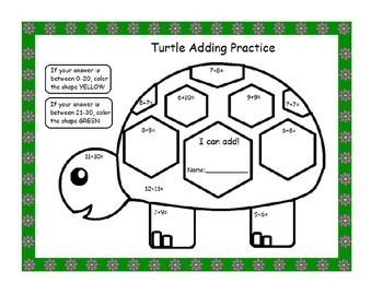 turtlediary kindergarten math games
