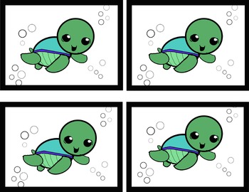 Preview of Turtle Cards