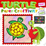 Turtle Craft | Pet Animal Activities | Turtle Template | R