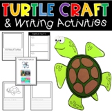 Turtle Craft and Writing Activity Worksheets