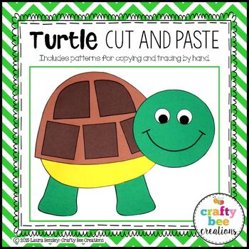 Preview of Turtle Craft | Pet Animal Activities | Turtle Template | Reptiles | Pond