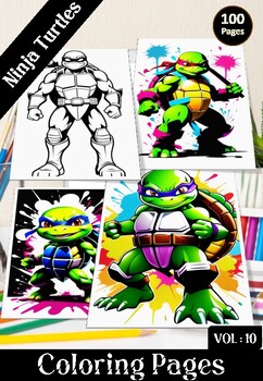 Superhero coloring pages, Turtle coloring pages, Ninja turtle coloring pages