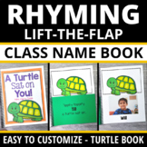 Printable Rhyming Practice Class Books Editable Name Book 