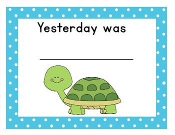 Turtle Yesterday, Today, Tomorrow Cards by Christie's Cafe | TpT