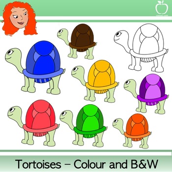 Tortoise coloring page printable for kids