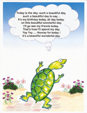 Turtle's Birthday: Read Rhyme Reason Mathematics Activity Book