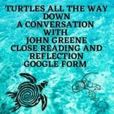 Turtles All the Way Down: A Conversation with J. Greene Close Reading Activity 