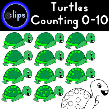 Preview of Turtles Count 0-10
