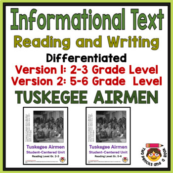 Preview of Tuskegee Airmen Reading Comprehension & Fluency Unit - Black History