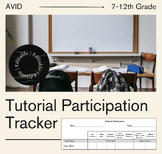 Tutorial Participation Tracker