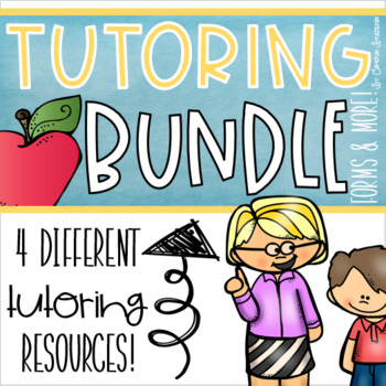 Preview of Tutoring After School Summer Start Up Forms Flyers Resources Editable BUNDLE