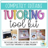 Tutoring Binder & Book ToolKit [EDITABLE]