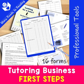 Preview of Tutoring Business FIRST STEPS