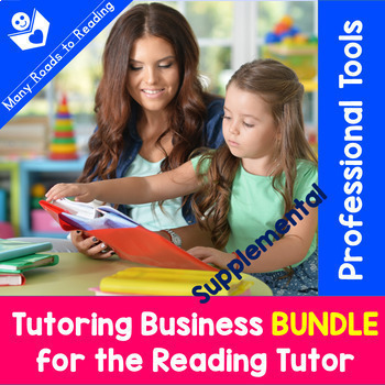 Preview of Tutoring Business SUPPLEMENTARY BUNDLE for Reading Tutors