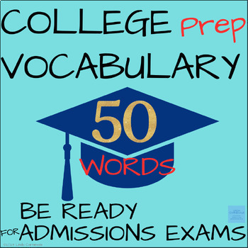 Preview of Tutoring Forms-College and Career Readiness Vocabulary Activities Templates 9-12