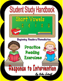 Tutoring: Student Study Handbook for Short Vowel Sounds