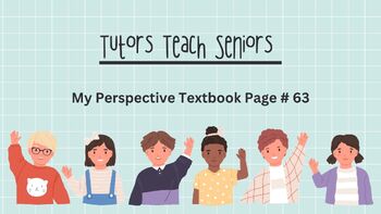 Preview of Tutors Teach Seniors
