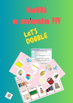 Preview of Tutti a scuola!!!  - Let's Dobble